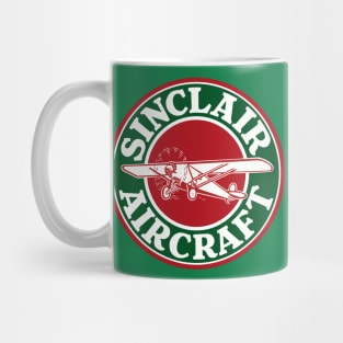 Sinclair Aircraft vintage sign Mug